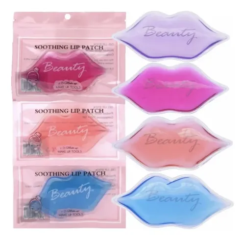 Parches De Labios Gel Frío Hidratantes X2 U Reutilizable