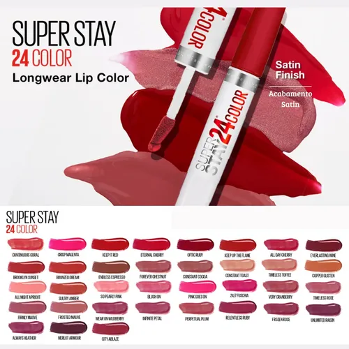 Lápiz labial Maybelline Color 275 Endless Espresso Super Stay 24h