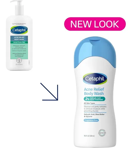 Jabón Corporal Cetaphil Con Ácido Salicílico 2% Para