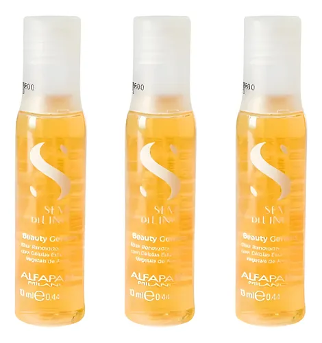 Ampollas Alfaparf Semi Di Lino Celula Madre Con Argan X 3