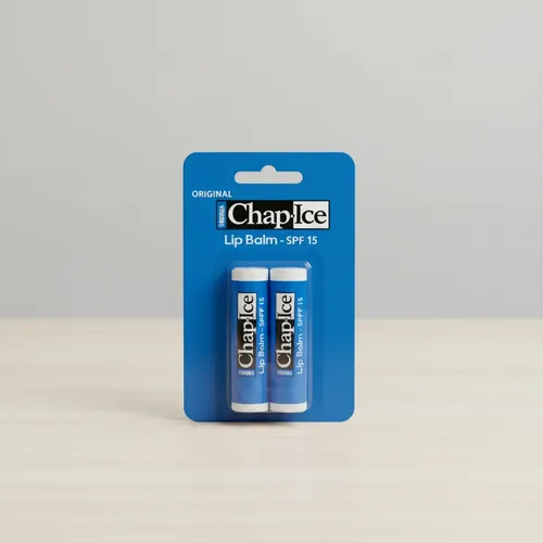 Chap Ice Bálsamo Labial Spf Original Amazon Best Seller X2