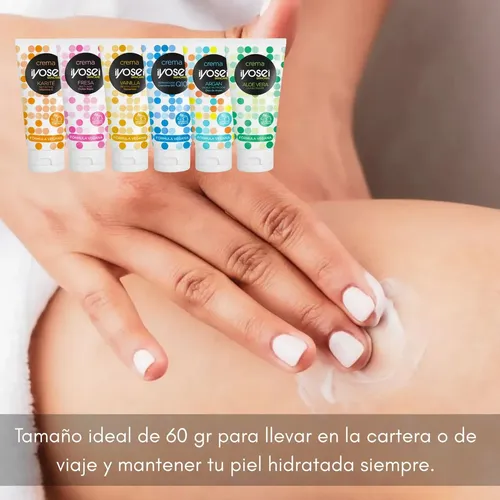 Crema para Manos y Cuerpo Iyosei con Fresa, Nutritiva y Antiedad de 60 g