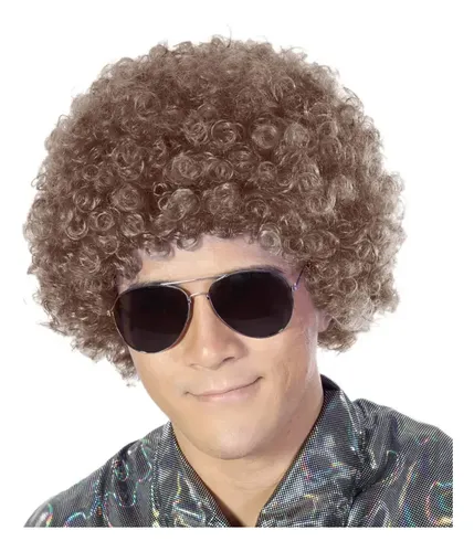 Payaso Sintético Afro Esponjoso De Belleza Sin Peluca Para C