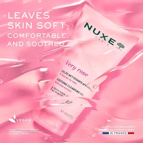 Gel Limpiador Calmante Rose Nuxe 150ml