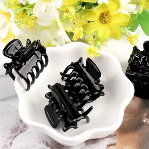 12 Minipinzas Para El Cabello, Accesorios Antideslizantes