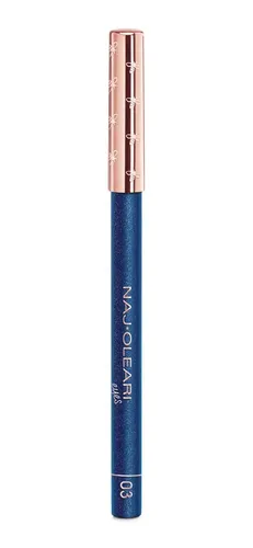 Delineador Lápiz Waterproof Naj Oleari Azul Hortensia Larga Duración