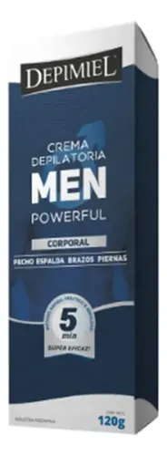 Crema Depilatoria Depimiel Men Powerful Corporal 120g