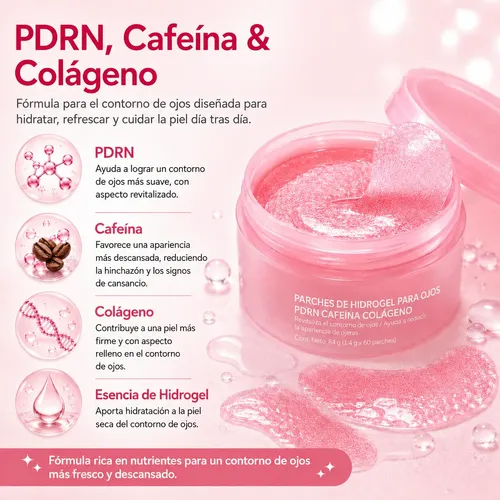 Parches Anti Ojeras Y Bolsas + Masajeador Facial