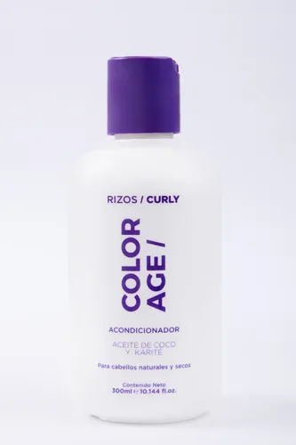 Acondicionador Para Rizos Coco Y Karité Color Age X300 Ml