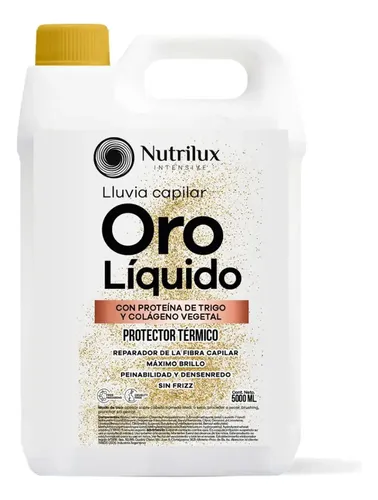 Protector Termico 5 Litros Oro Liquido Argan Unico Luxury