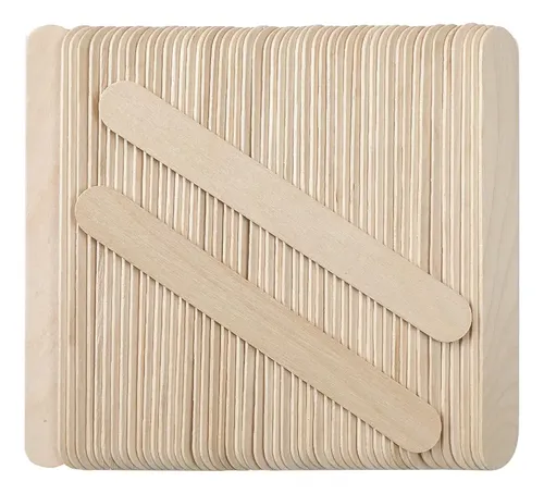 150 Palitos De Madera Premium Para Depilación Facial Y Cuer