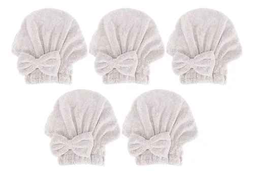 Premium 5 Gorras Para Secar El Cabello, Fibra De Carbono,