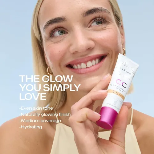 Lumene Cc Cream Vegana Correctora De Color 7 Deep 1 Oz