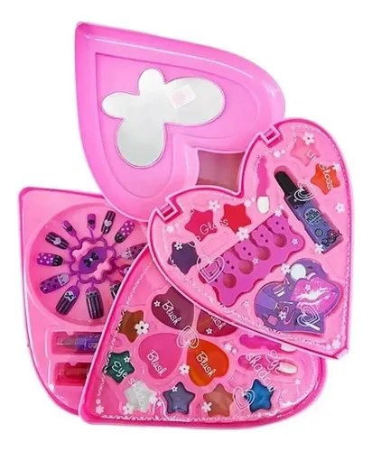 Set De Maquillaje Belleza Corazon S21651 Poppi Chichitoti