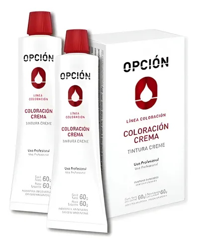 Pack Tintura Opción Profesional X 20 Unidades Peluqueria