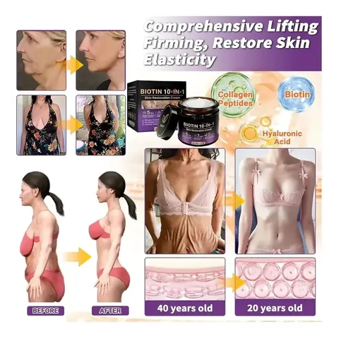 Hf Crema Reparadora 10 En 1, Crema Natural`