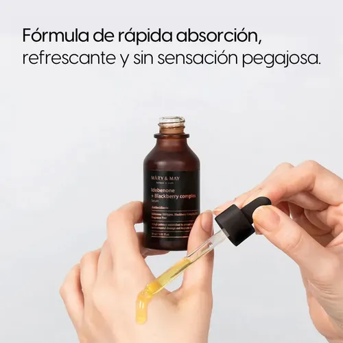 Sérum Mary & May Idebenona Blackberry Antioxidante 30 ml