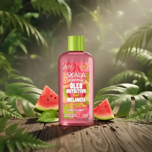 Skala Sandía Aceite Oleo Nutrición Rulos Apto Curly Melancia