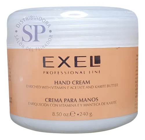 Crema Para Manos Karite Silicona Vitamina E Exel X 240gr