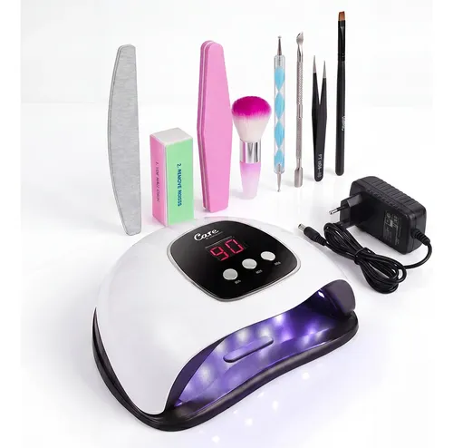 Cabina Para Uñas Gadnic Lampara Led Uv Semipermanente 18.8w