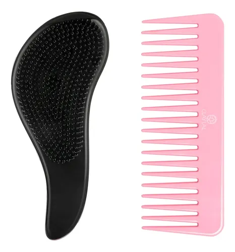 Cepillo Desenredante Antifrizz + Peine For Cabello Humedo