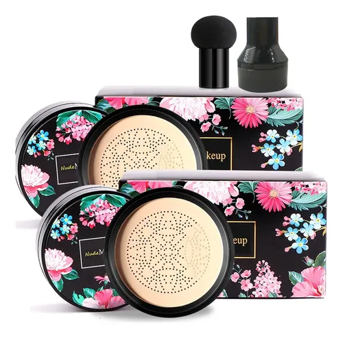 Cc Cream Kwolykim Almohadilla De Aire Cabeza De Hongo 2 Unid