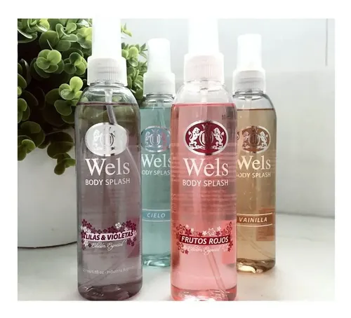 Body Splash Wels Lilas Y Violetas 200 ml Floral Spray Mujer