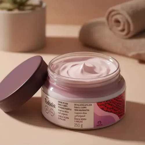 Crema Nutritiva Cereza Negra Y Praliné Tododia Natura