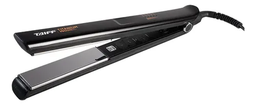 Planchita De Pelo Titanium Progress Taiff W227 Color Negro