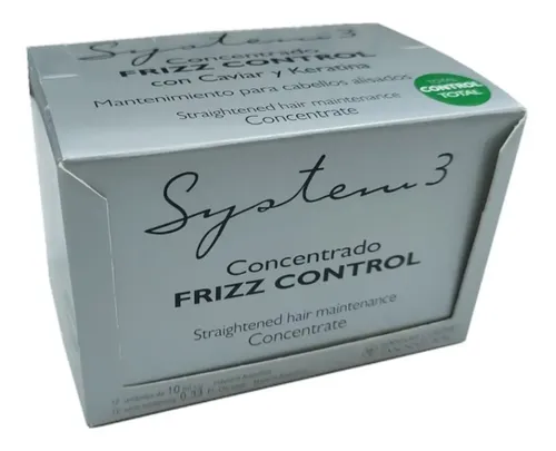 Ampollas Capilares System 3 Keratina Frizz Reparacion X12