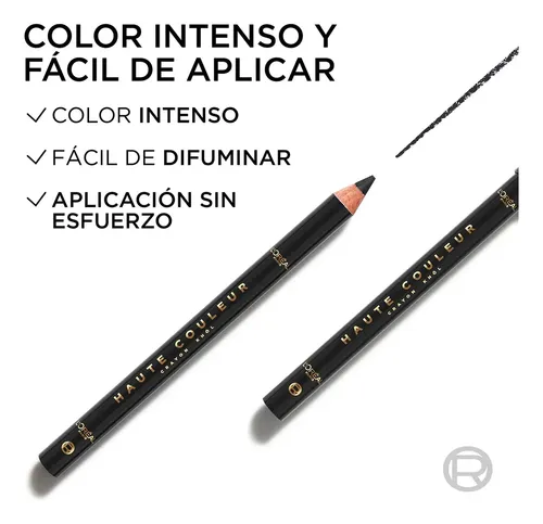 Haute Couleur L Oreal Paris Lapiz De Ojos Black Silk