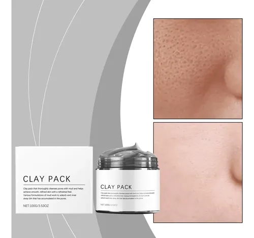 Mascarilla Facial Suavizante De Barro Para Limpieza Profunda
