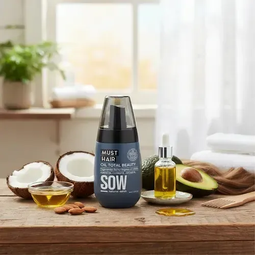 Sow Oil Total Beauty 10 En 1 Anti Frizz Protector Termico 50