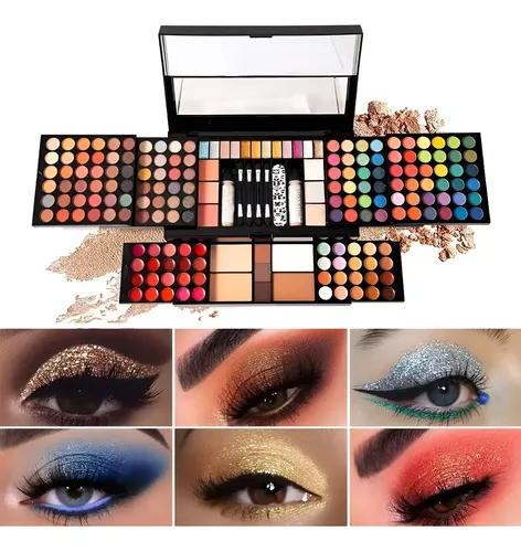 Kit Paleta De Maquillaje Con 187 Colores Cfdy
