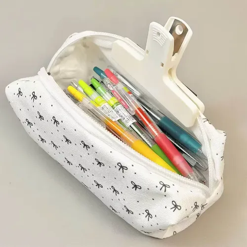 Bolsa De Papelería Para Estudiantes, Resistente Y De Gran \& White