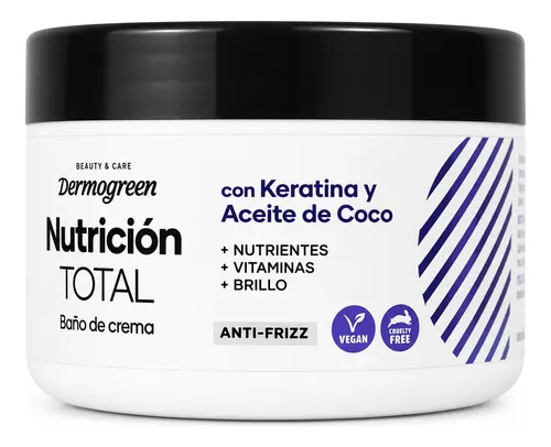 Nutrición Total Baño De Crema Vegano Dermogreen 300ml