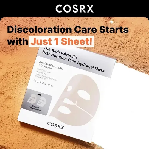 Cosrx Mascara Hidrogel Con Alpha-arbutin X3unid