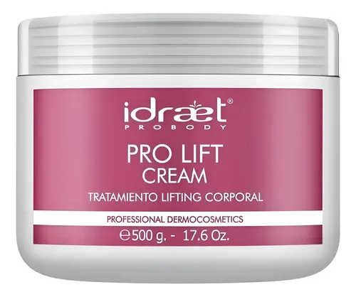 Pro Lift Cream Idraet Tensora Corporal 500gr. Reafirmante.