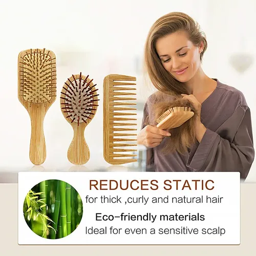 Juego De Cepillo Y Peine Para Cabello Air Cushion