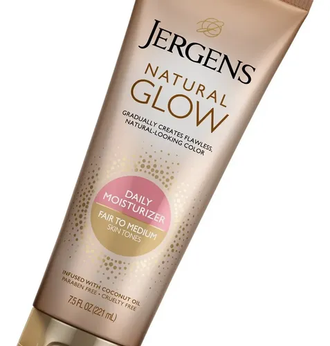 Jergens Natural Glow Loción Autobronceante Claros A Medios