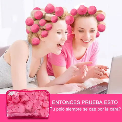 Rizos Sin Calor, Rulos Para Cabello Sin Calor De Suave,