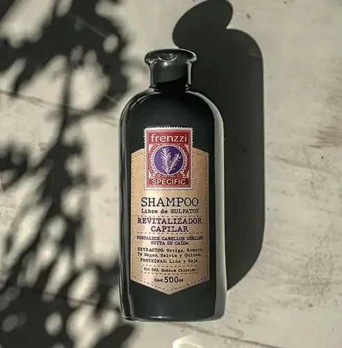 Shampoo Revitalizador Anti Caída Frenzzi Sin Sulfatos 500ml