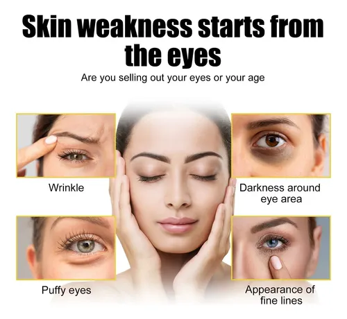 60 Parches Para Ojos Con Ácido Hialurónico, Contra Ojeras, A