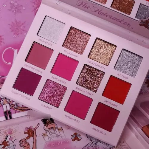 Paleta De Sombras Cascanueces Beauty Creations Color De La Sombra Navideños