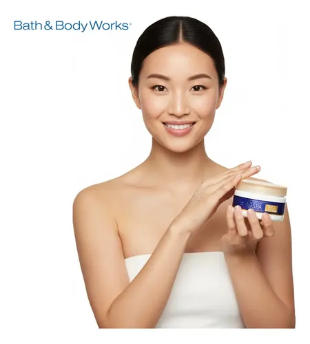 Exfoliante Para Manos Bath And Body Works True Blue Spa 142g