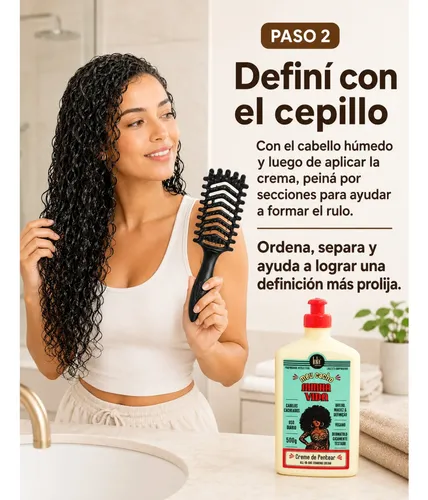 Crema De Peinar Lola Meu Cacho Minha Vida +gel+ Oleo+ Peine