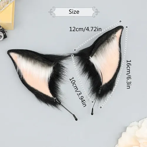 Bat Ear Headband Halloween  Maid Hairhoop Role Playing 7hh705446