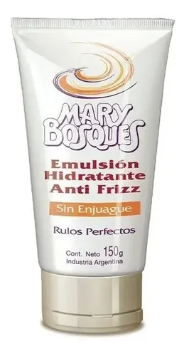 Mary Bosques Rulos Perfectos Emulsión Anti Frizz X150g Sin Enjuague