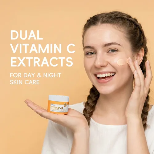 Set Facial Laikou Vitamina C Sérum Y Crema Hidratante Normal Día/noche