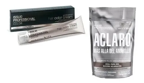 Kit de Tintura Issue Professional en Crema y Decolorante para Cabello